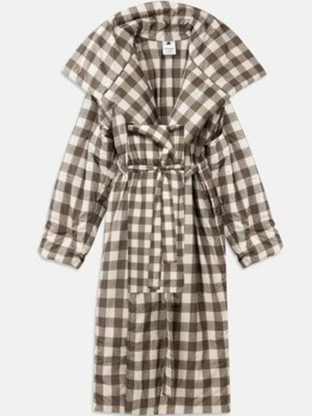 Norma Kamali High-Collar Full-Length Puffer Coat